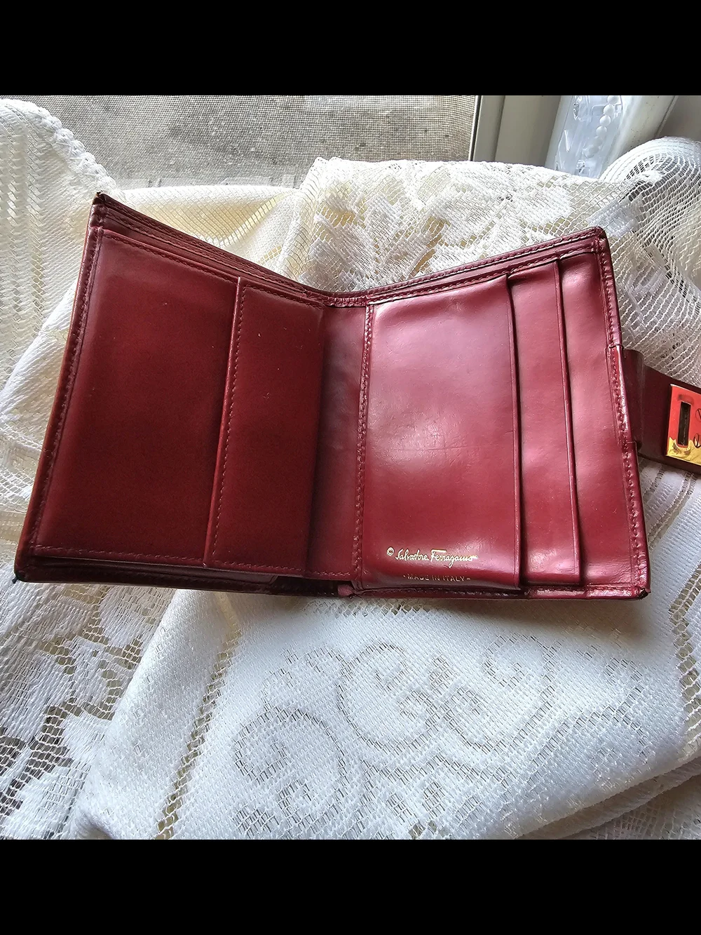 Salvatore Ferragamo elegant red